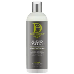 Design Essentials Almond & Avocado Sulfate Free Shampoo 12 oz