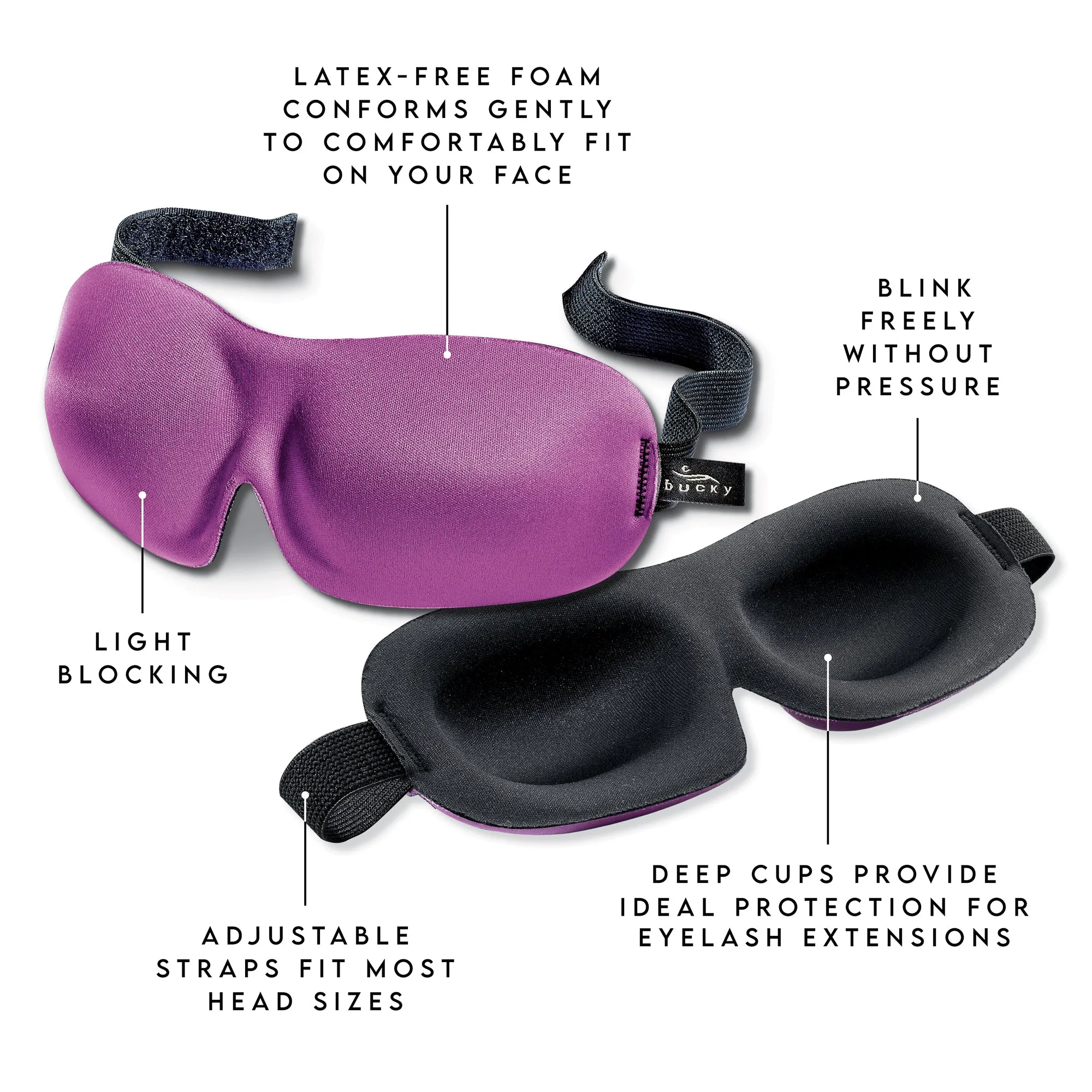 40 Blinks Sleep Mask - Magenta