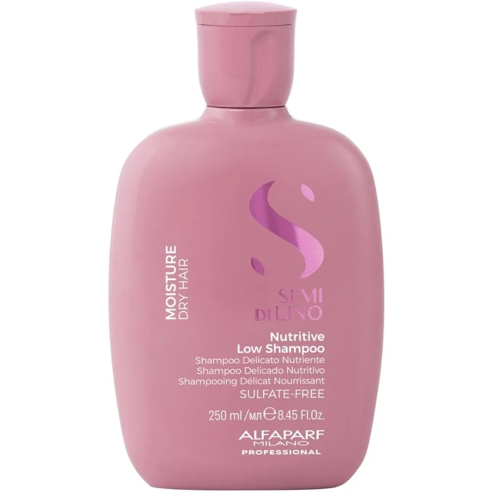 Alfaparf Milano Semi Di Lino Moisture Nutritive Shampoo 250ml & Conditioner 200ml Twin