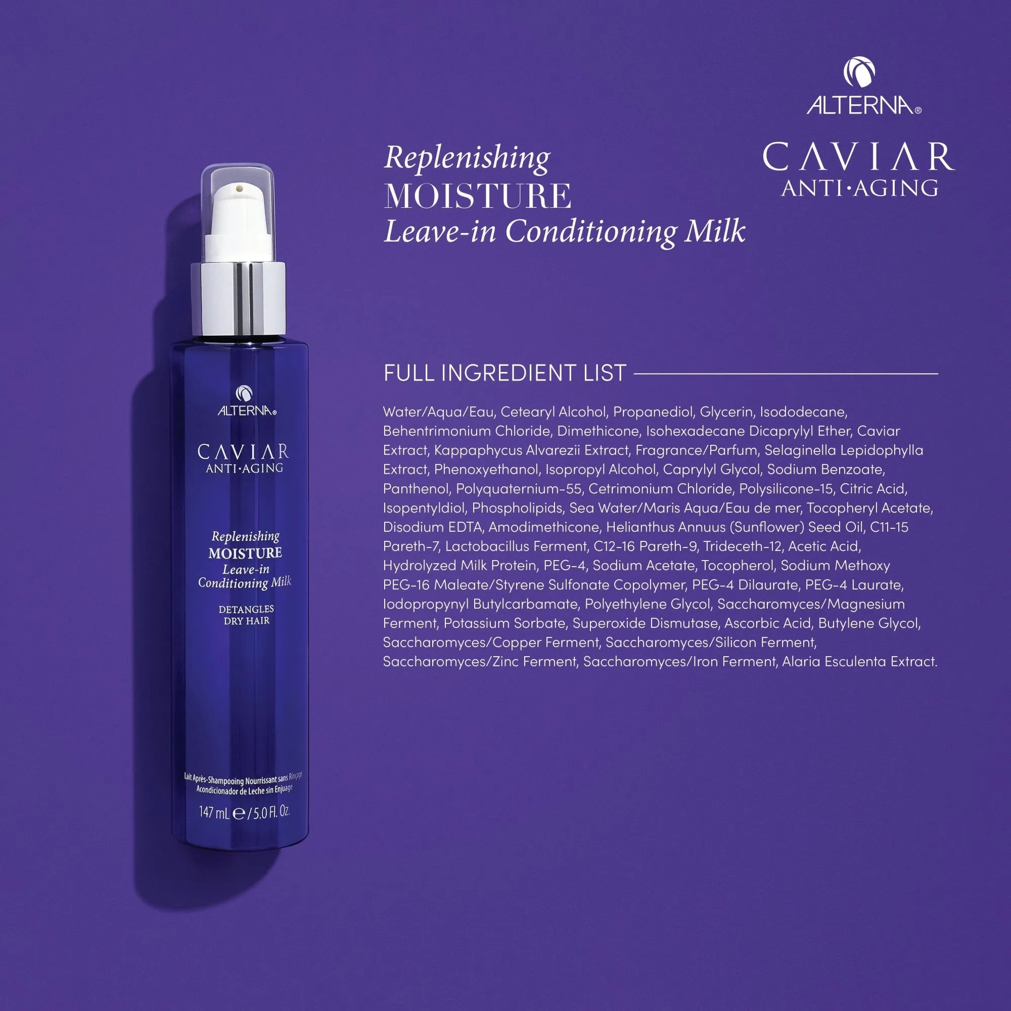 Alterna Caviar Anti-Aging Leave-In Conditioning Milk - 5oz