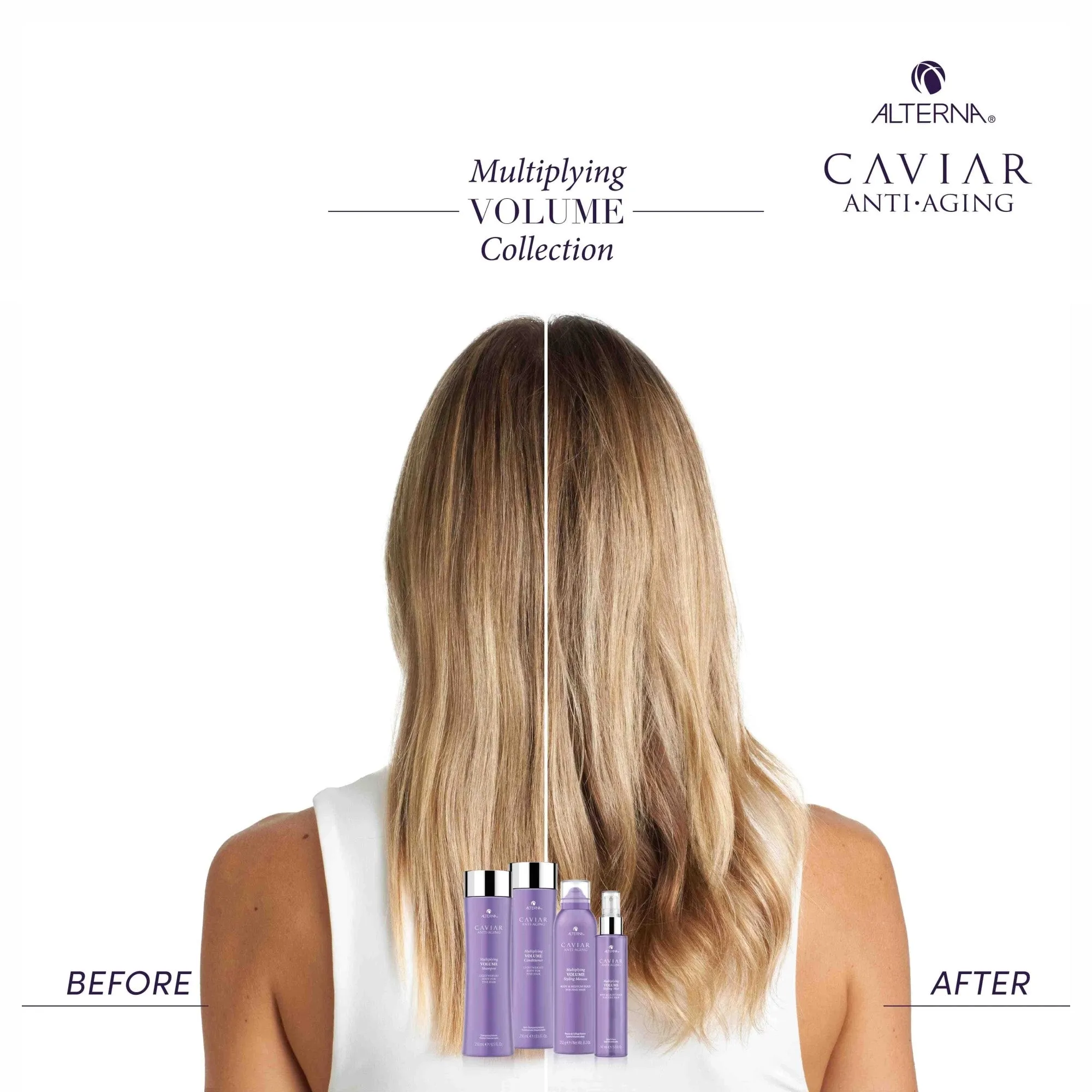 Alterna Caviar Anti-Aging Multiplying Volume Shampoo & Conditioner 16oz Bundle ($111 Value)