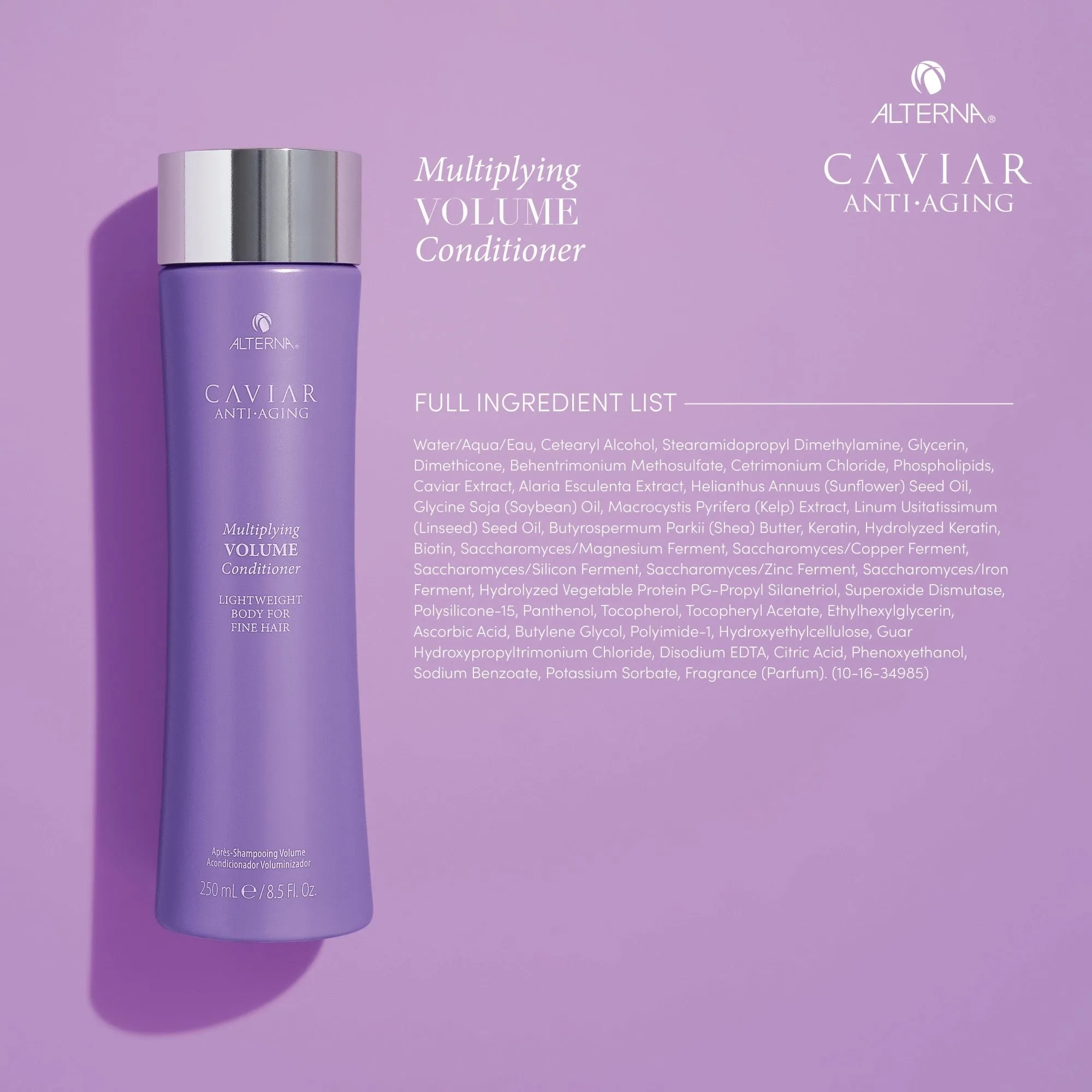 Alterna Caviar Anti-Aging Multiplying Volume Shampoo & Conditioner 8.5oz Bundle ($73 Value)