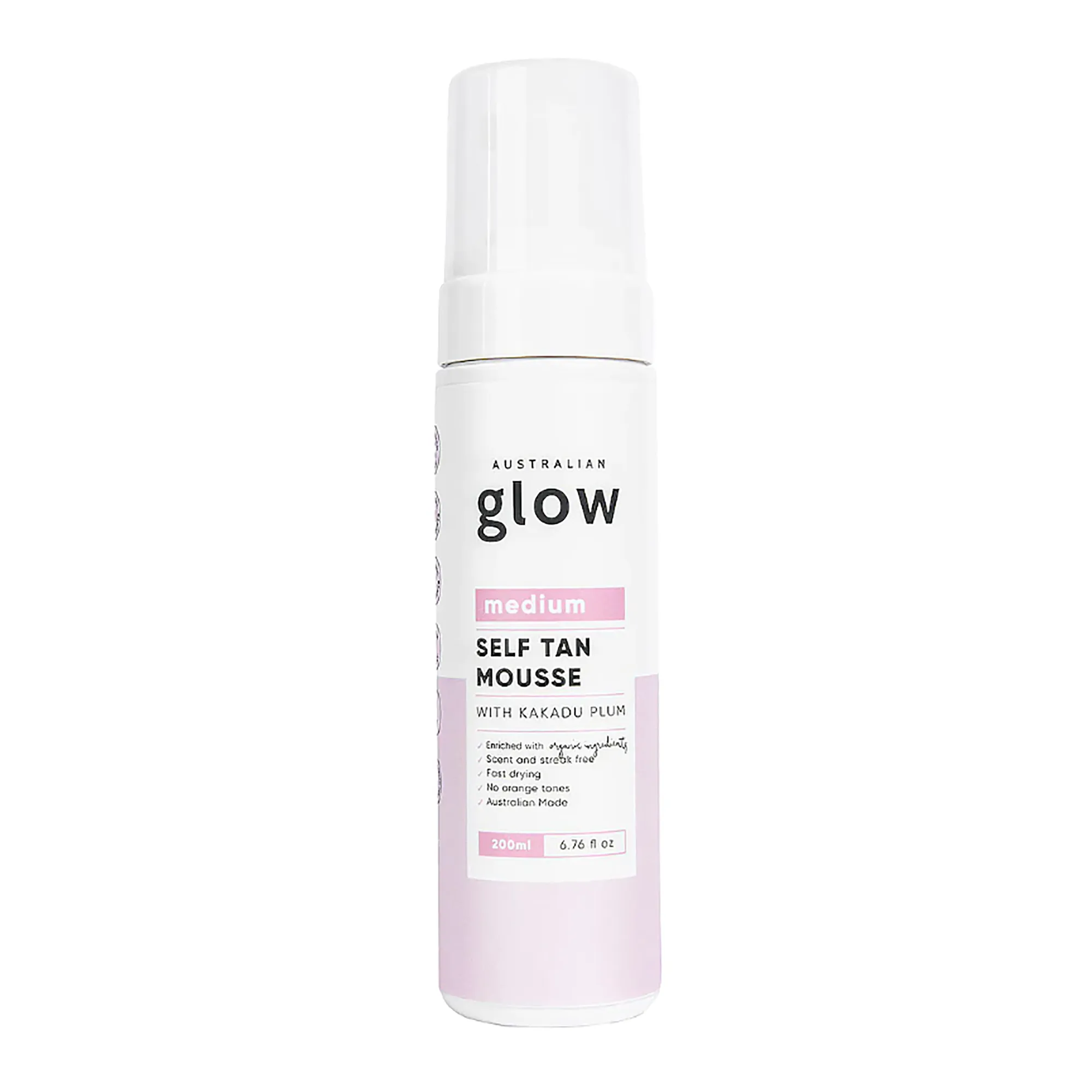 Australian Glow Self Tanning Mousse - Medium