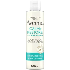 Aveeno Face Calm  Restore Soothing Oat Toning Lotion 200ml