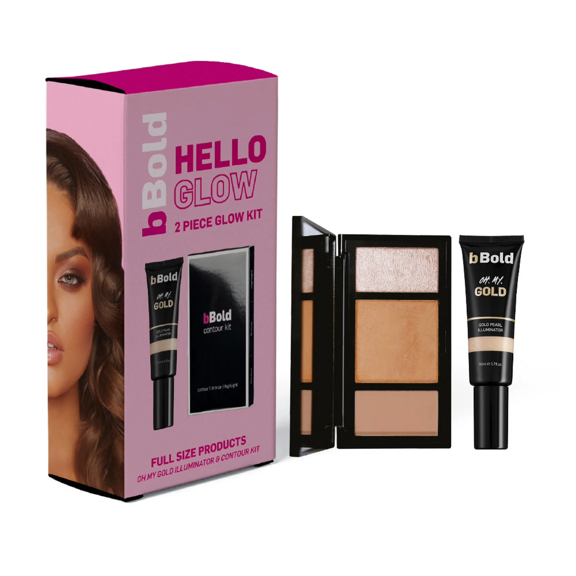 bBold Oh My Gold Contour 2 Piece Kit