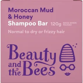 Beauty & the Bees Moroccan Mud & Honey Shampoo Bar 120g - Orange & Spices