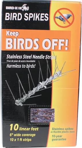 Bird-x Inc. - Stainless Steel Bird Spikes