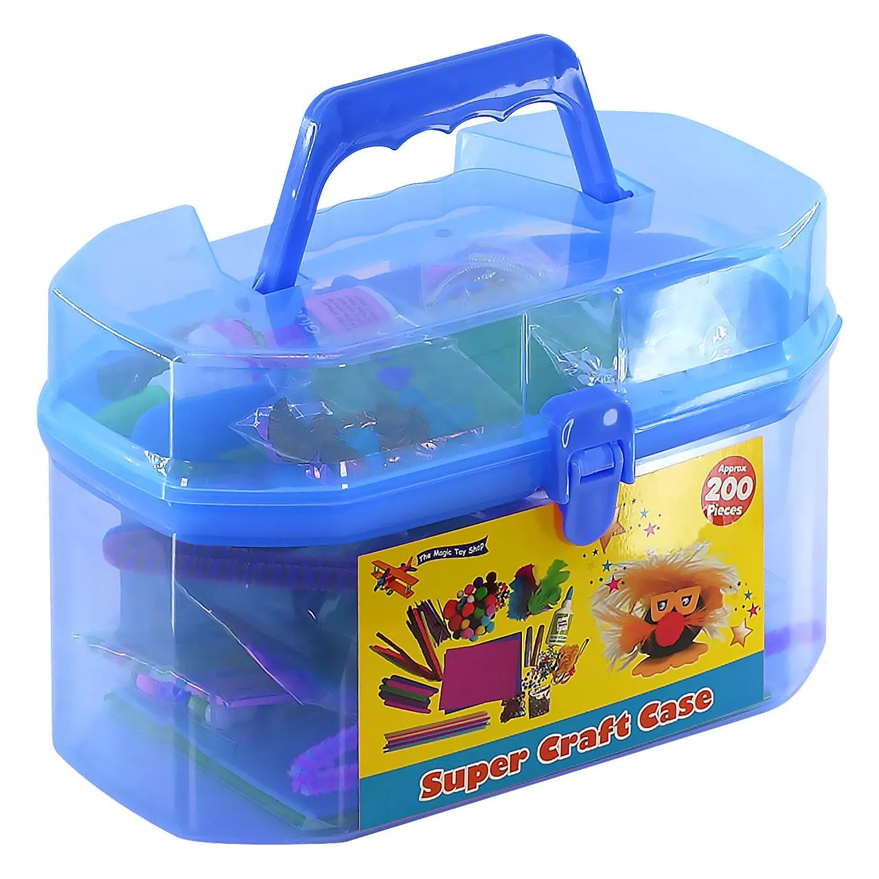 Blue Kids Super Craft Carry Case