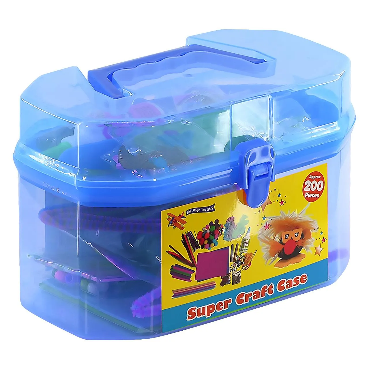 Blue Kids Super Craft Carry Case