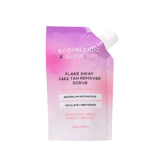 BODY BLENZ Flake Away Fake Tan Remover Scrub