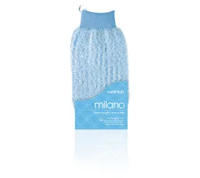 CaronLab Milano Exfoliating Mitt Light Blue