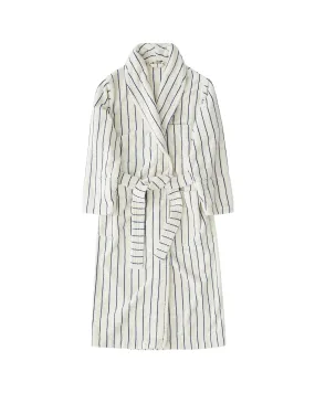 Classic Bathrobes (Striped) - Carmel / White Stripes