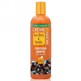 Creme Of Nature Acai Berry & Keratin Strengthening Shampoo 12 oz