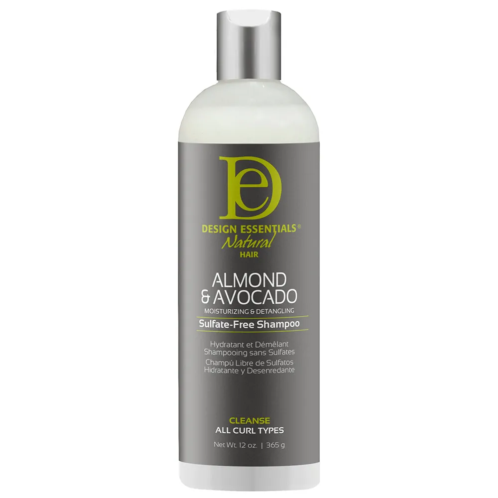 Design Essentials Almond & Avocado Sulfate Free Shampoo 12 oz