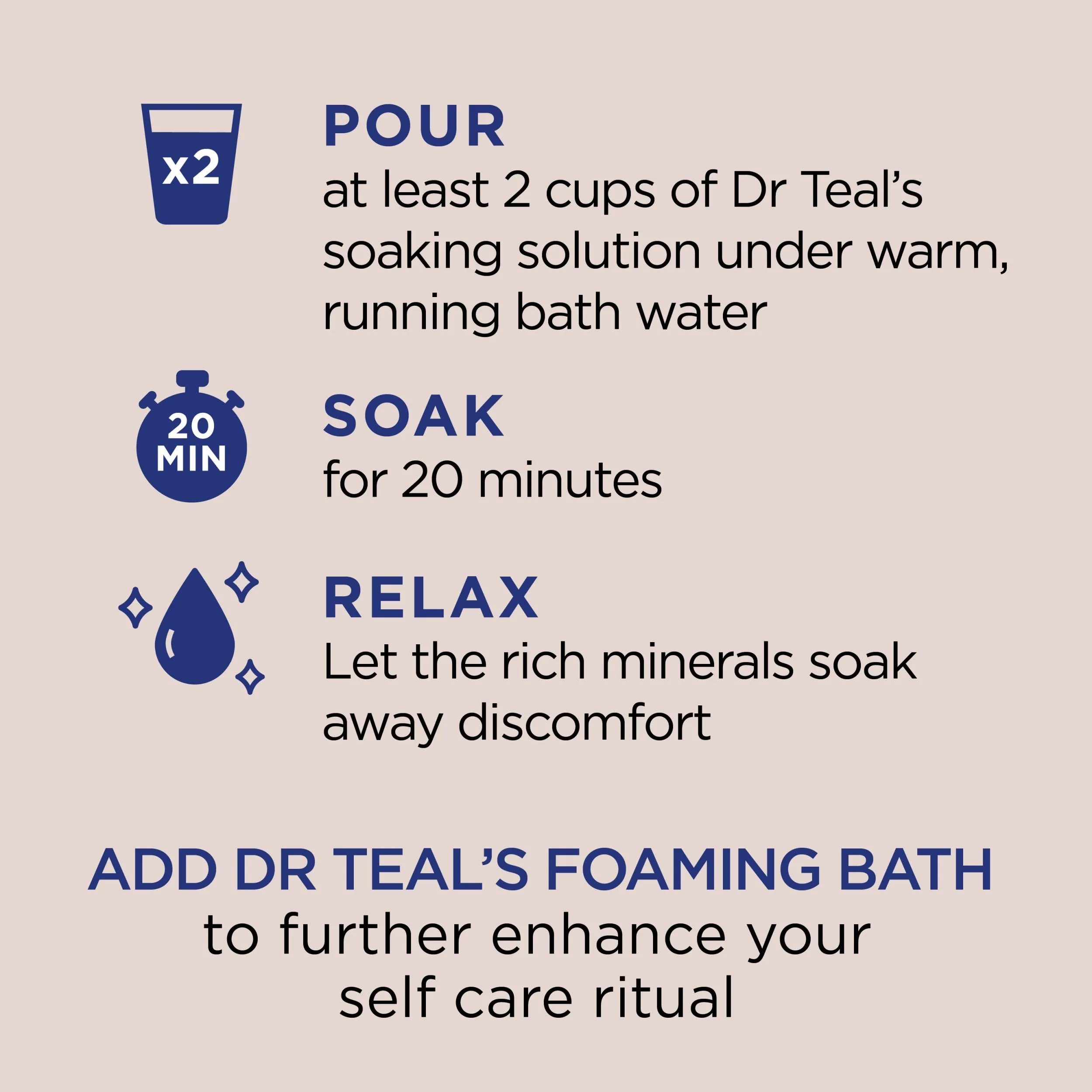 Dr. Teal's Pure Epsom Salt Soak Nourish & Protect with Coconut Oil - 3 Lbs