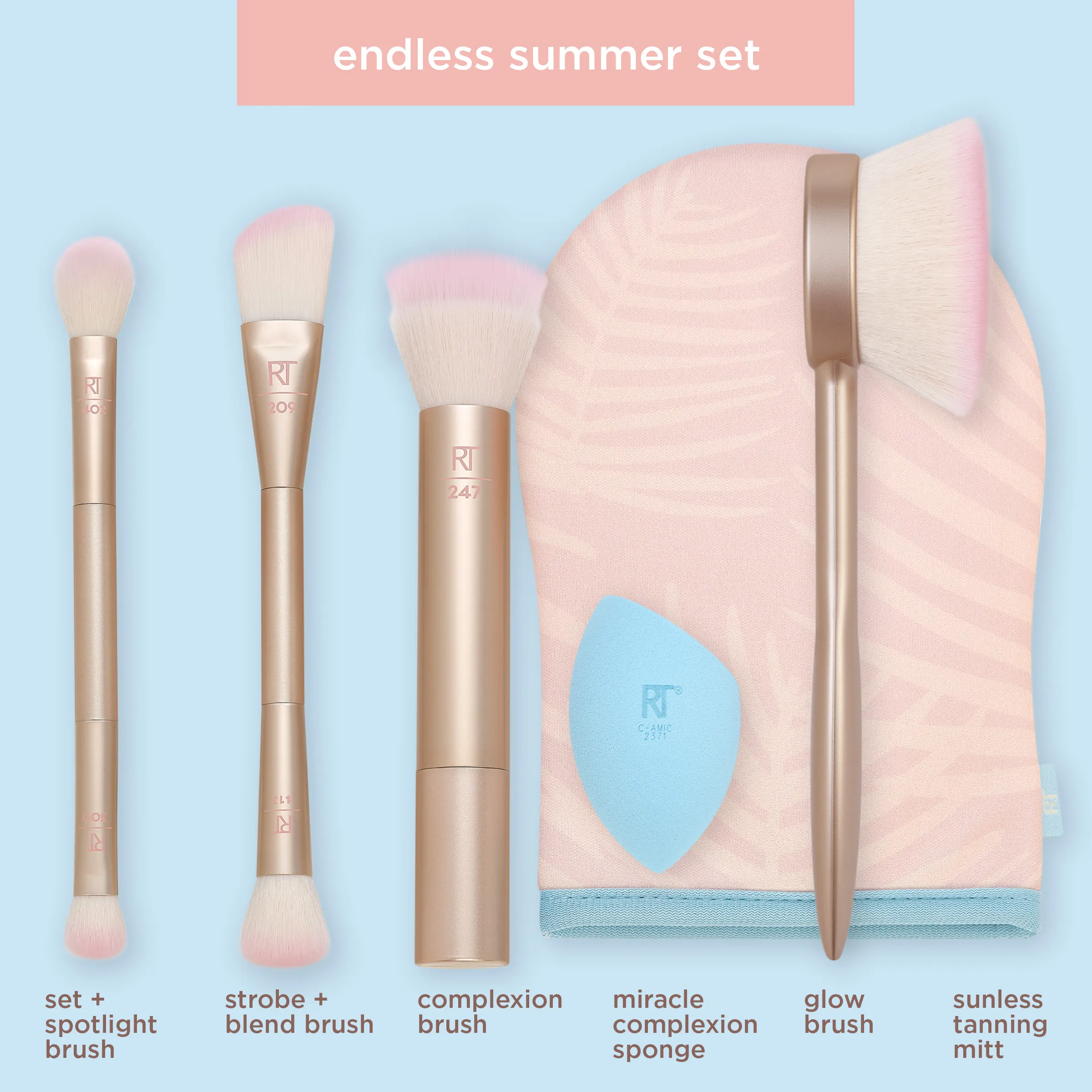 Endless Summer Makeup Brush Set