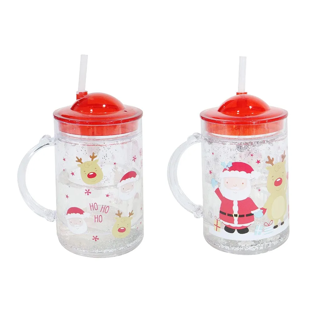 Glitter Water Sippy Cup (250ml)