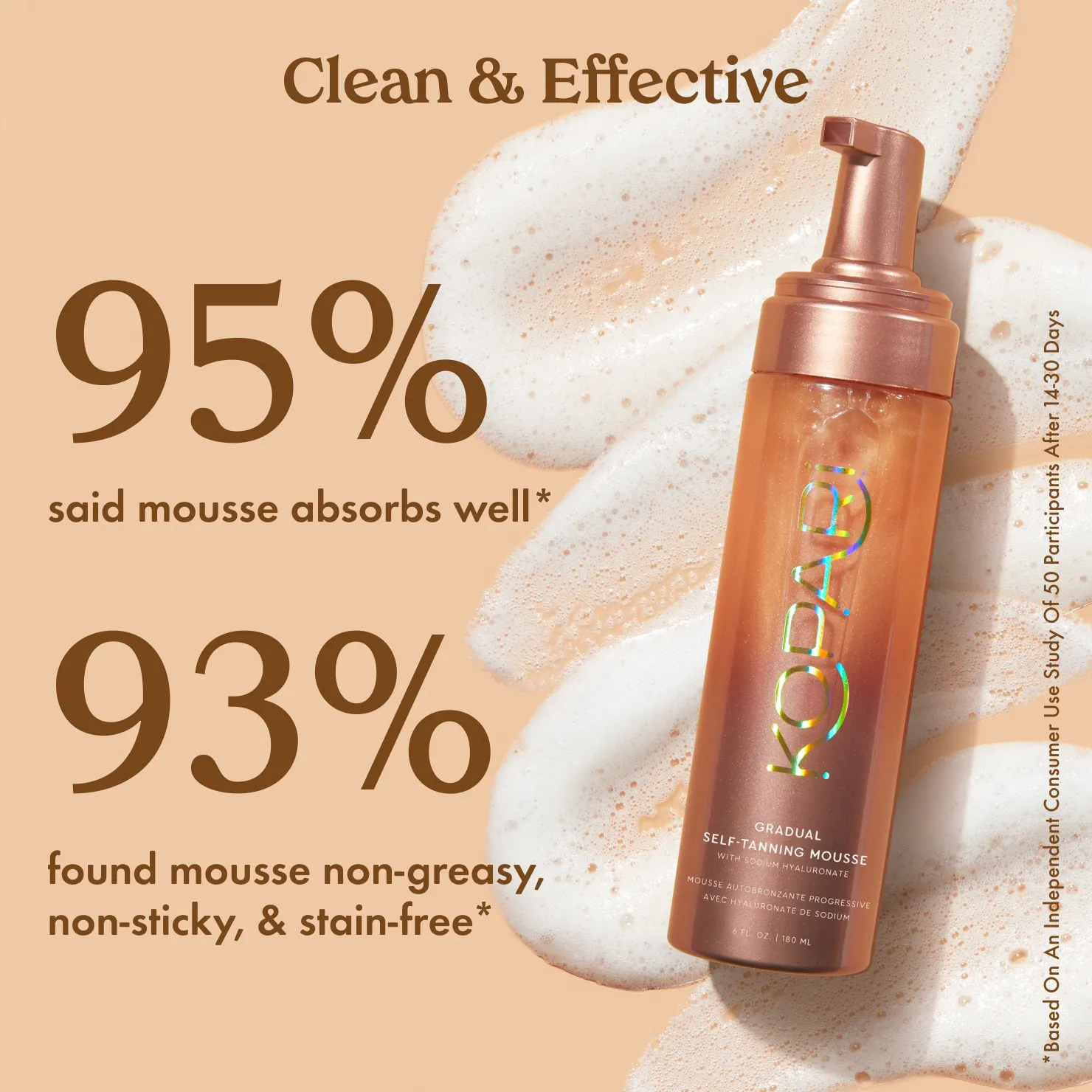 Gradual Self-Tanning Mousse