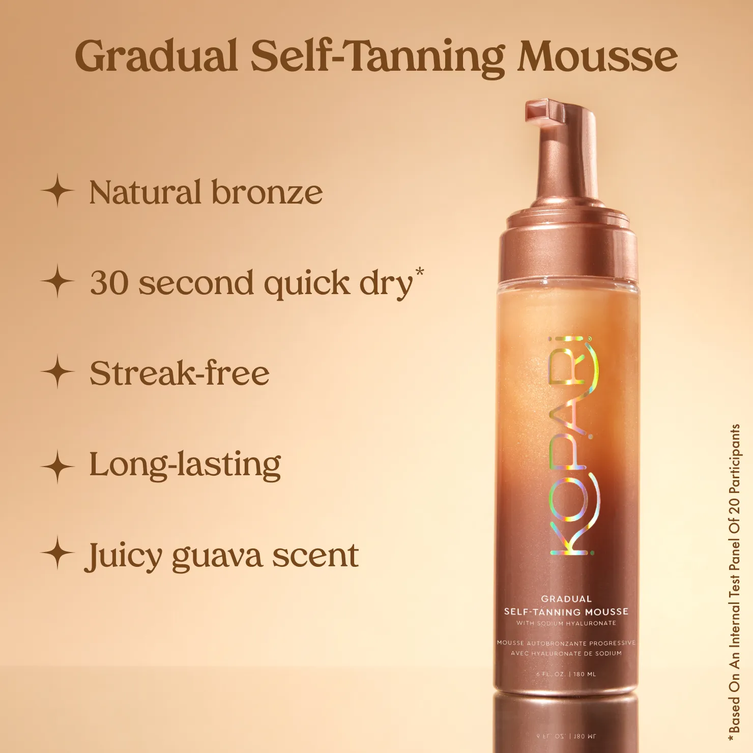 Gradual Self-Tanning Mousse