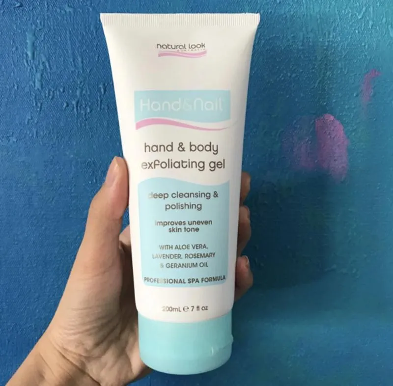 Hand & Body Exfoliating Gel 200ml ~ Hand & Nail ~ Natural Look