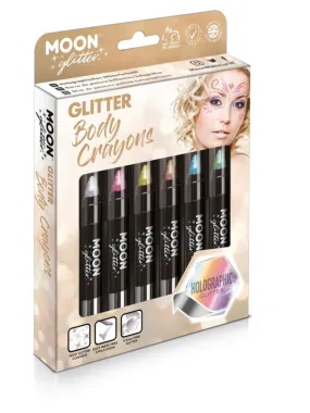 Holographic Body Crayons Assorted Boxset