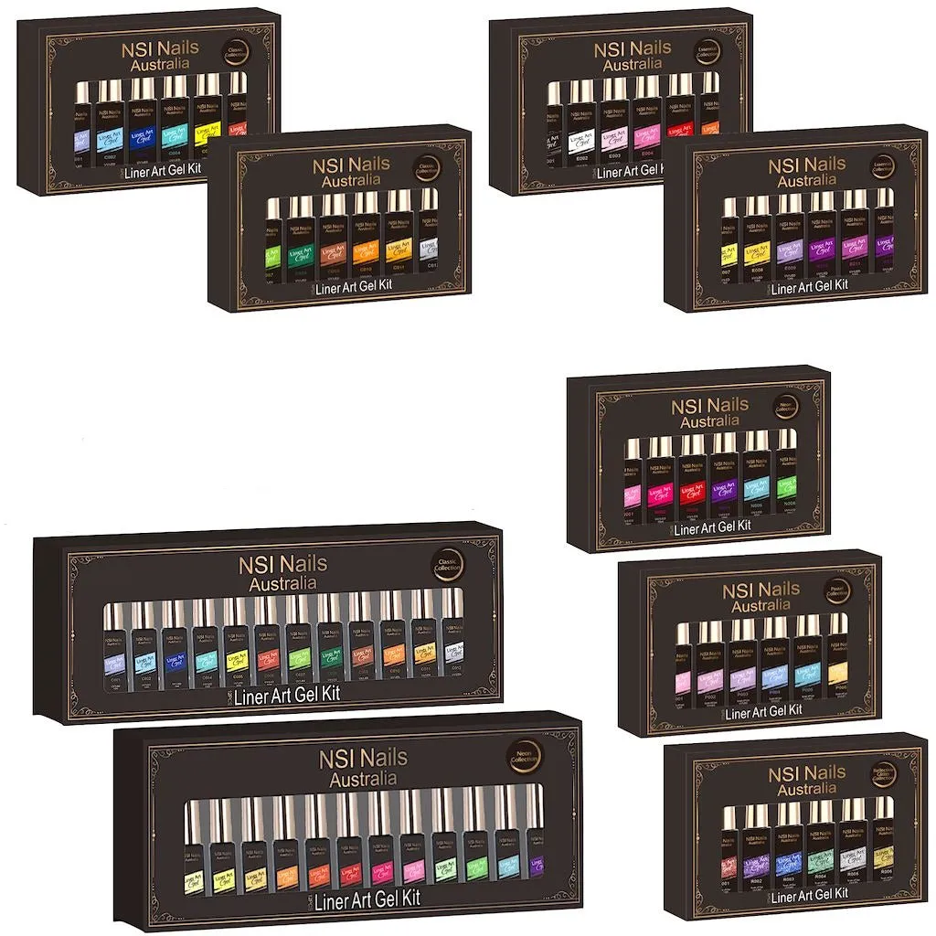 Liner Art Gel Collection Kit