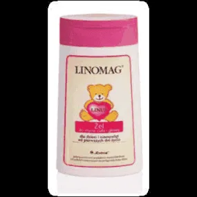 Linomag Body Wash and head for children and babies 200ml, baby wash, baby body wash