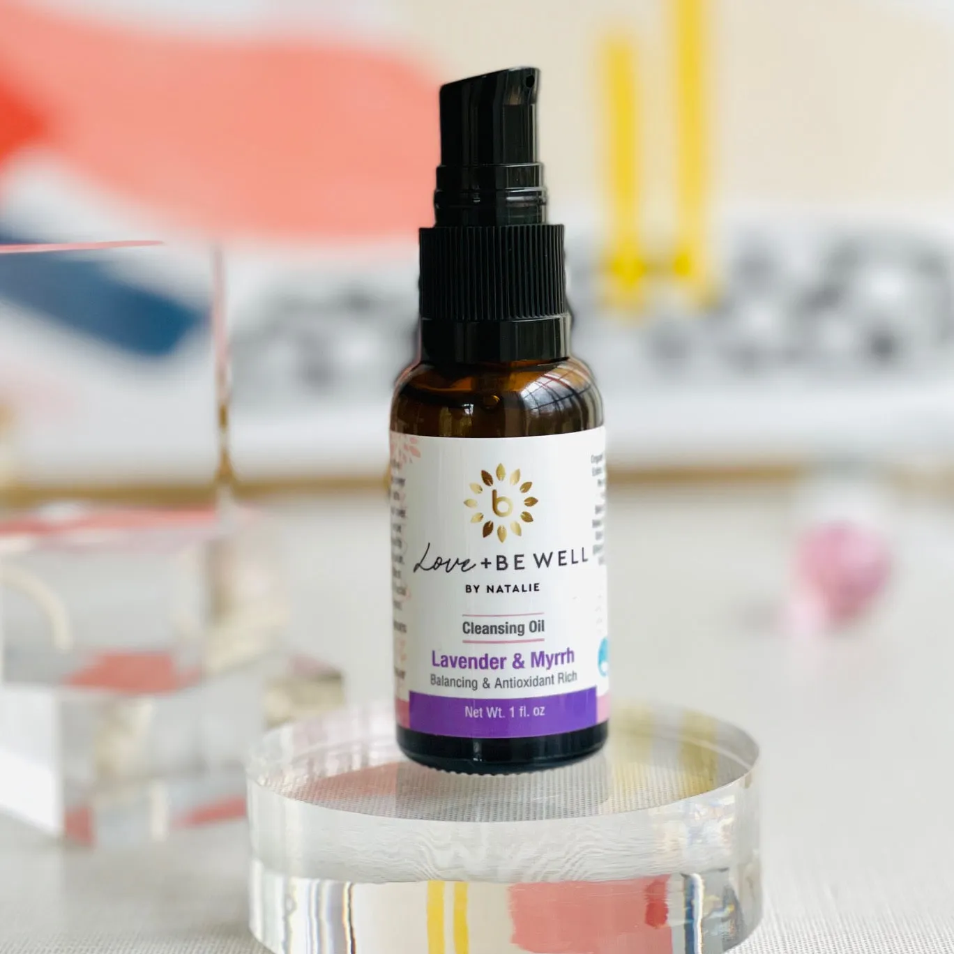 Natural Facial Cleansing Oil - Lavender