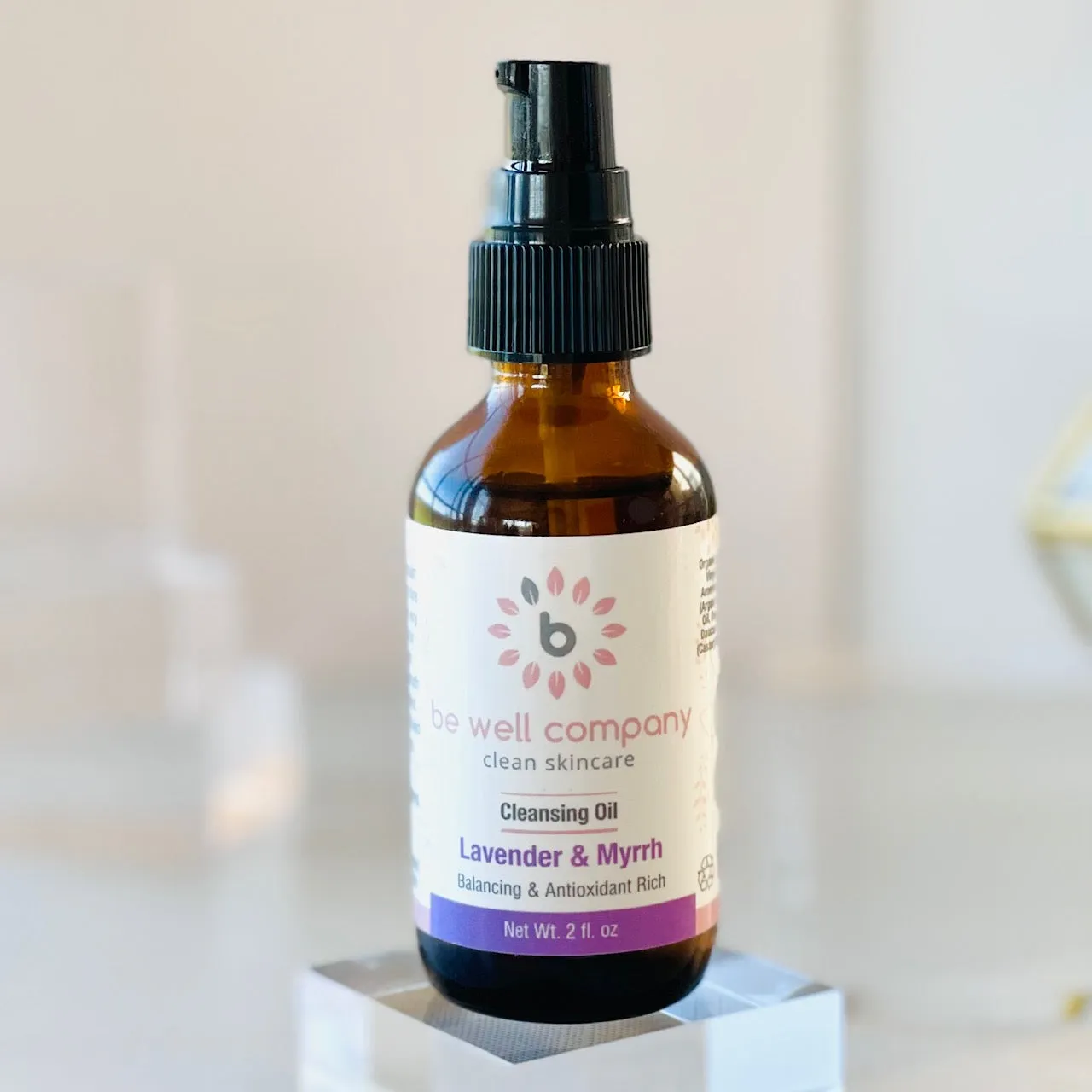 Natural Facial Cleansing Oil - Lavender