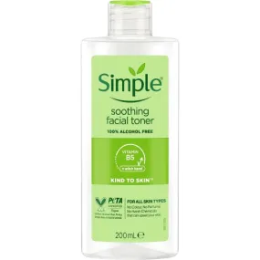 Simple Kind To Skin Soothing Face Toner 200ml (N)