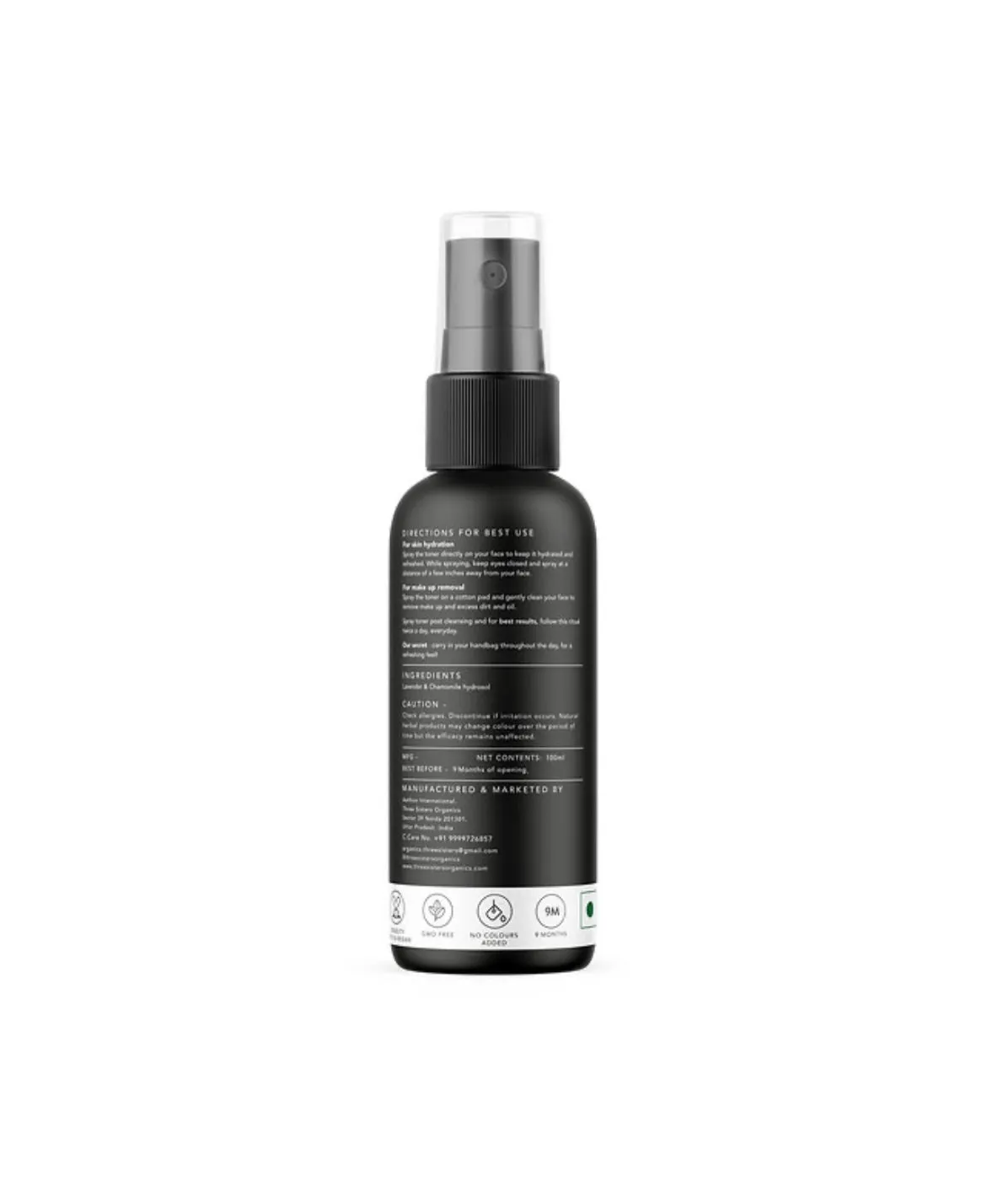 Three Sisters Organics Lavender & Chamomile Facial Toning Mist